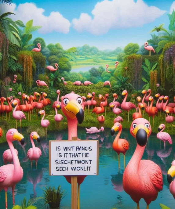 Flamingo Puns