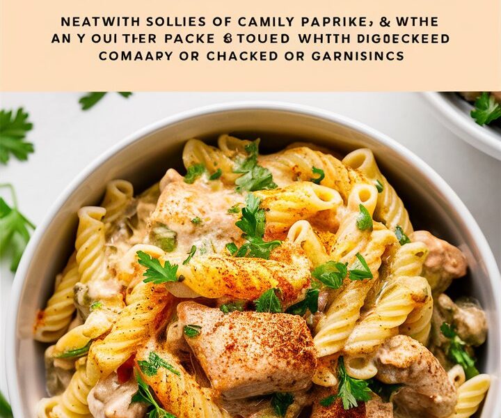 Crock Pot Creamy Cajun Chicken Pasta