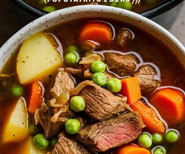 Crockpot Vegetable Beef Soup