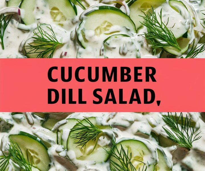 Cucumber Dill Salad