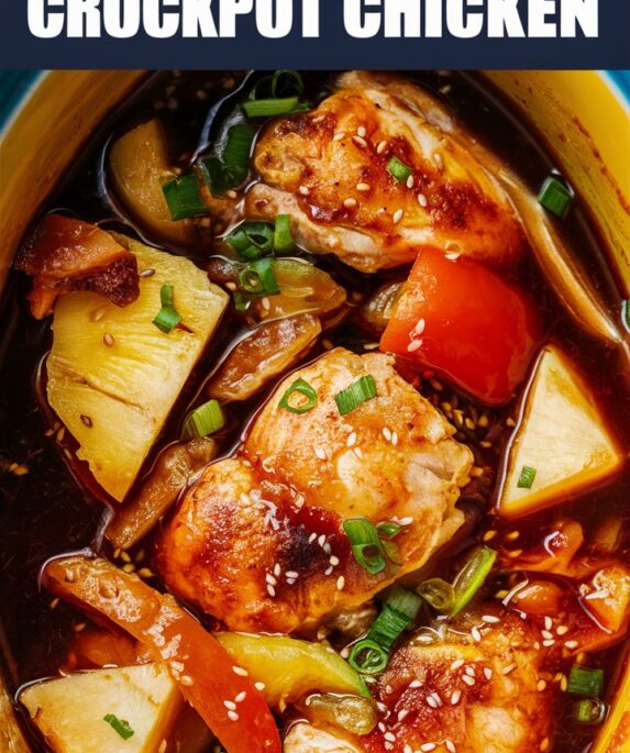 Sweet Hawaiian Crockpot Chicken