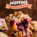 Cherry Cobbler Muffins