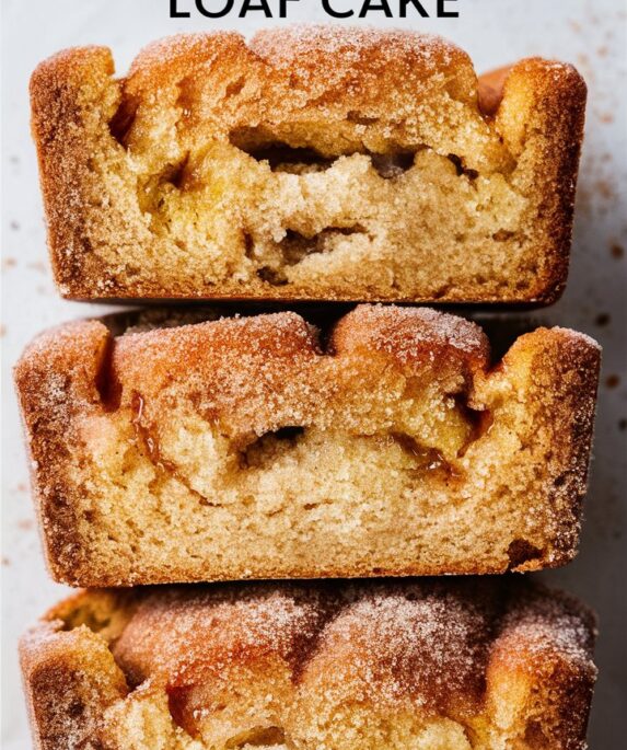 Apple Cider Donut Loaf