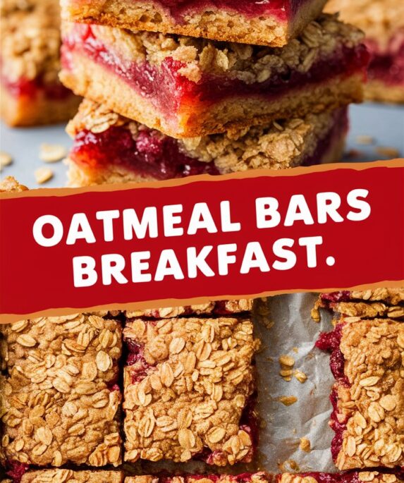 Oatmeal Bars Breakfast