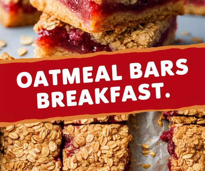 Oatmeal Bars Breakfast