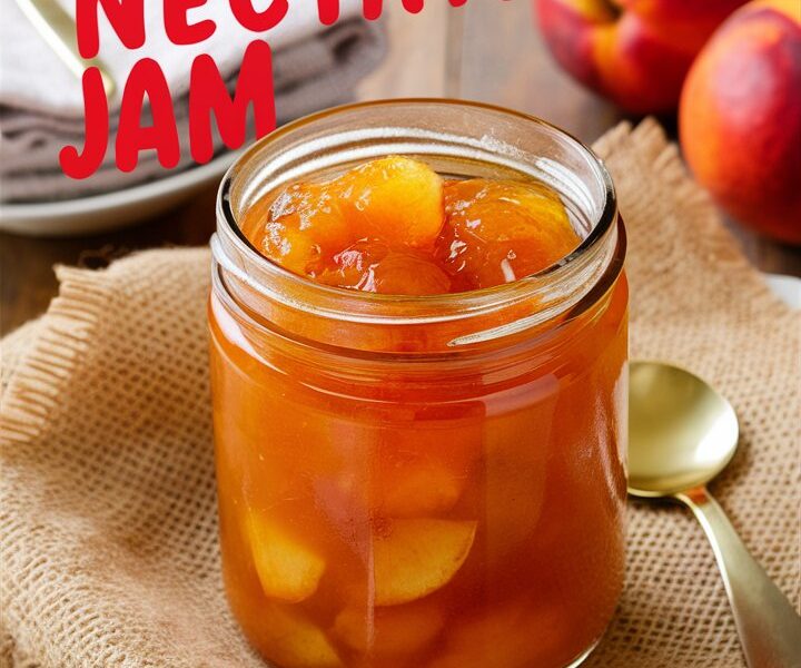 Yummy Small Batch Nectarine Jam