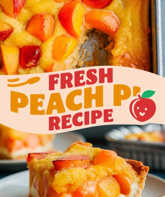 Fresh Peach Pie Recipe