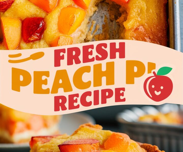 Fresh Peach Pie Recipe
