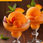 Peach Sorbet Recipe