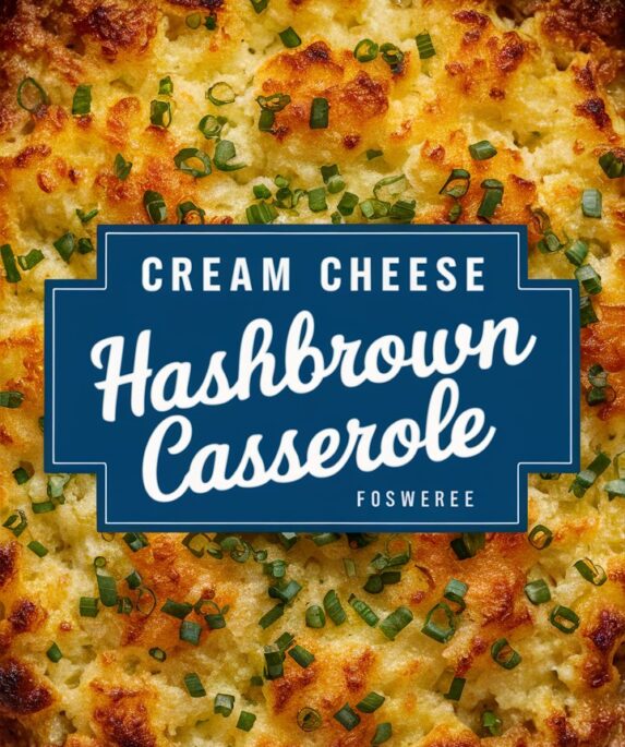Cream Cheese Hashbrown Casserole