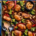 Sheet Pan Cashew Chicken