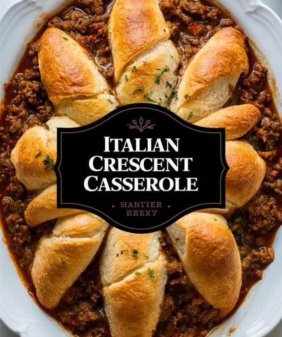 Italian Crescent Casserole
