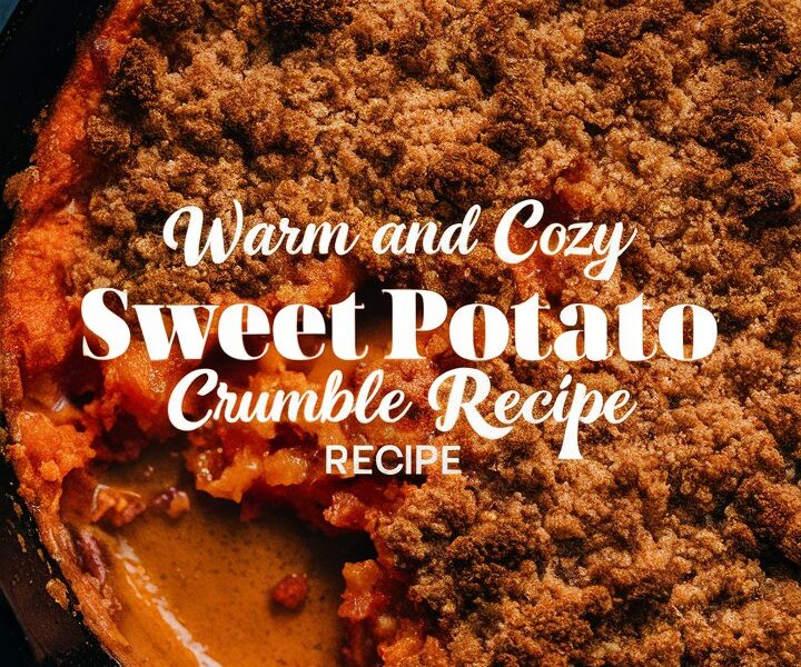 Sweet Potato Crumble