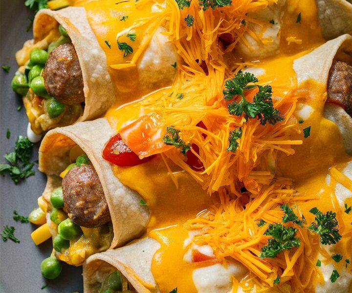 Country Gravy Breakfast Enchiladas