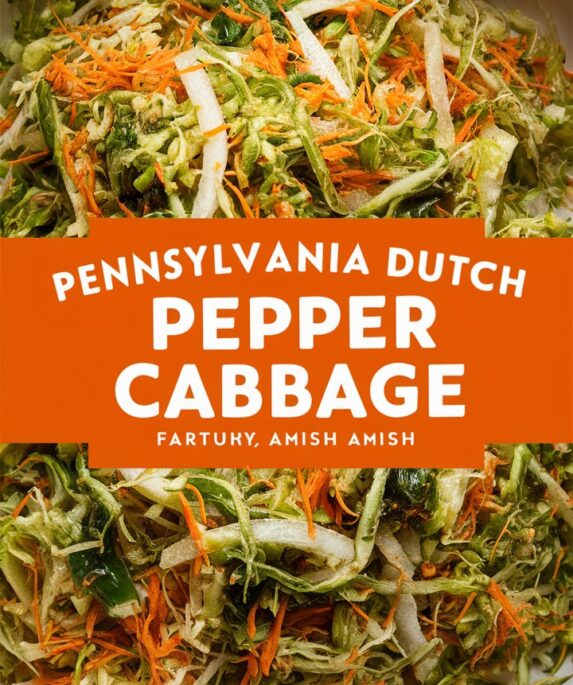 Pennsylvania Dutch Pepper Cabbage