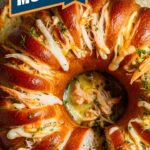 Chicken Alfredo Monkey Bread