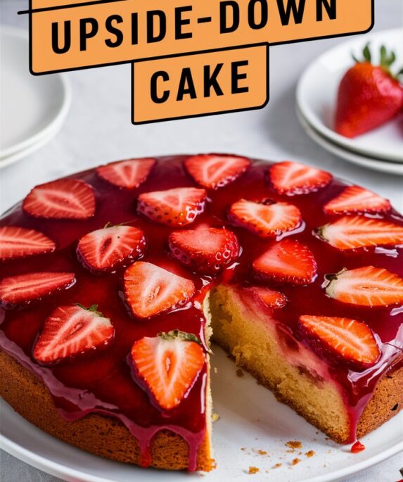 Strawberry Upside-Down Cake