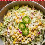 Jalapeno Corn Coleslaw