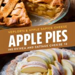 Wholesome Dietary Apple Pie with Cottage Cheese and Yogurt