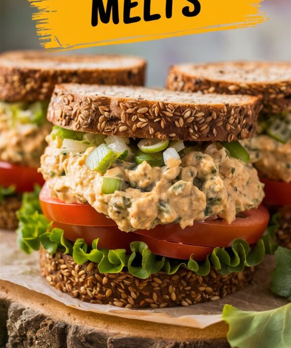 Chickpea Salad Melts