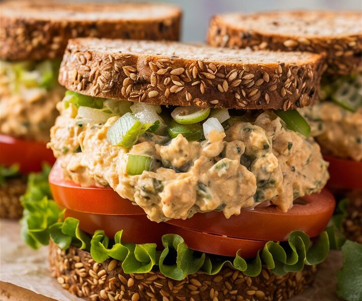 Chickpea Salad Melts