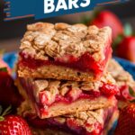 Strawberry Oatmeal Bars