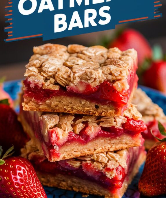 Strawberry Oatmeal Bars