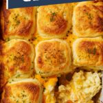 Cheddar Biscuit Breakfast Casserole
