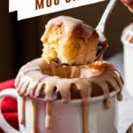 Glaze Donut Mug Cake