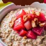 Creamy Rhubarb Overnight Oats