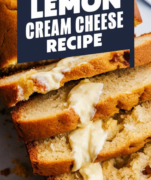 Irresistible Lemon Cream Cheese Bread