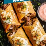 Keto Philly Cheesesteak Roll Ups