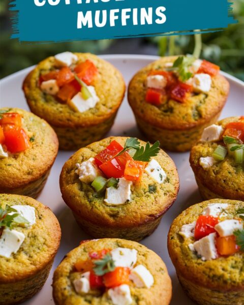 Savory Cottage Cheese Muffins