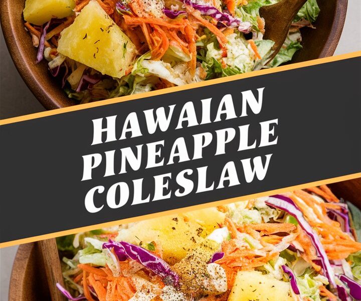 No-Mayo Hawaiian Pineapple Coleslaw