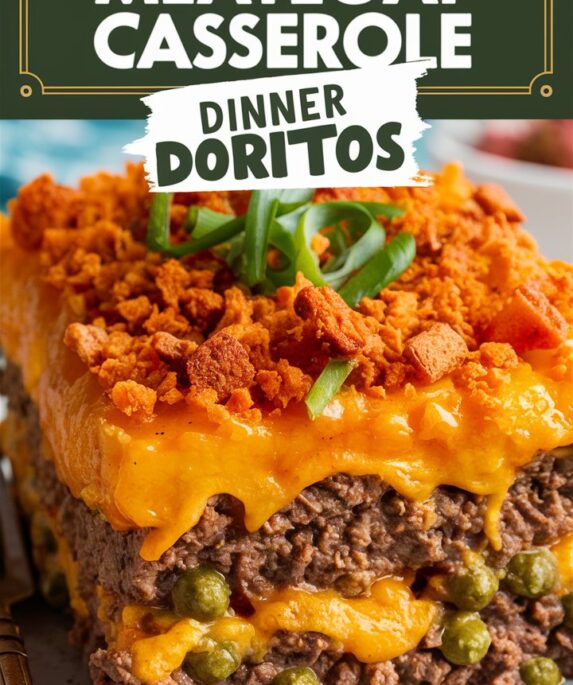 Dorito Meatloaf Casserole