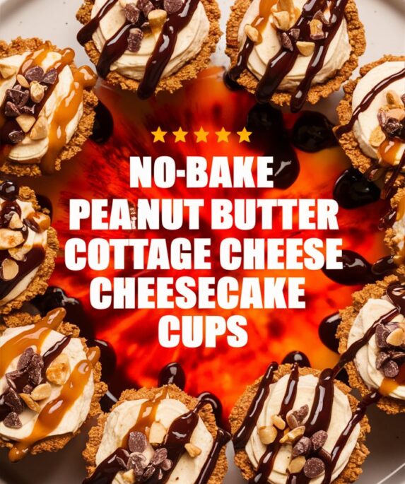 Healthy Peanut Butter Cheesecake Cups Without Baking