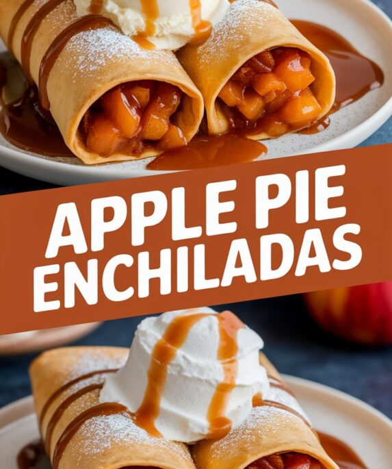 Apple Pie Enchiladas