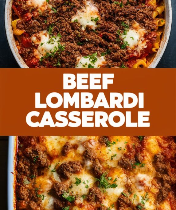 Beef Lombardi Casserole