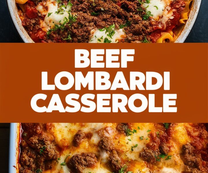 Beef Lombardi Casserole