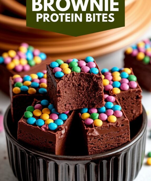 Cosmic Brownie Protein Bites