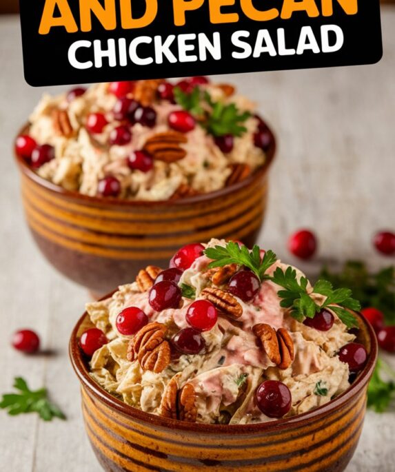 Cranberry Pecan Chicken Salad