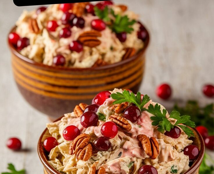Cranberry Pecan Chicken Salad