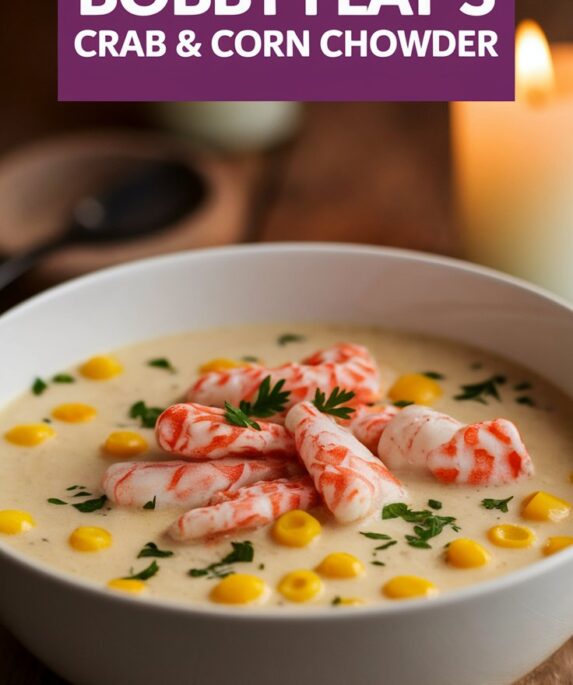 Decadent Bobby Flay’s Crab & Corn Chowder