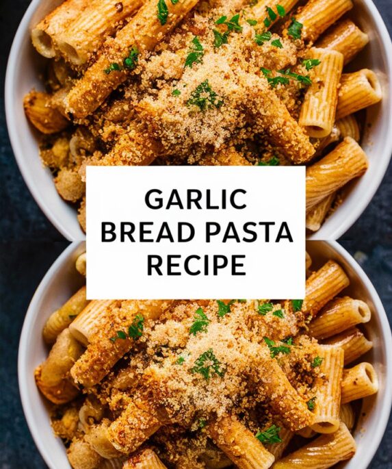 Garlic Bread Pasta