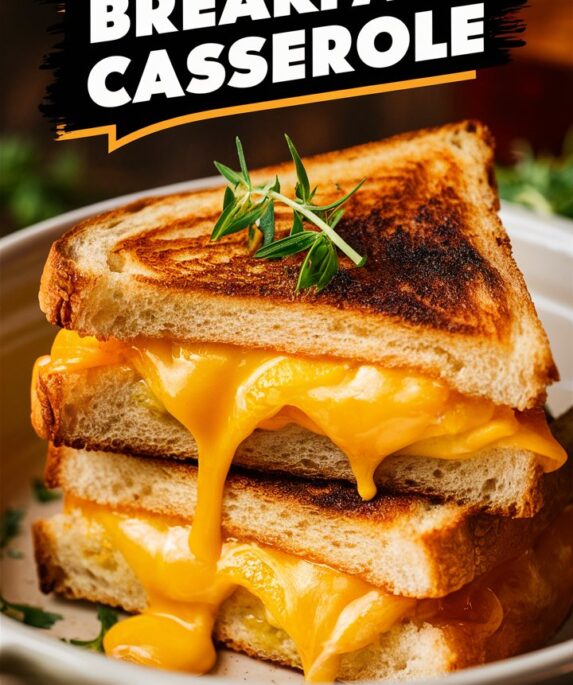 Grilled Cheese Breakfast Casserole