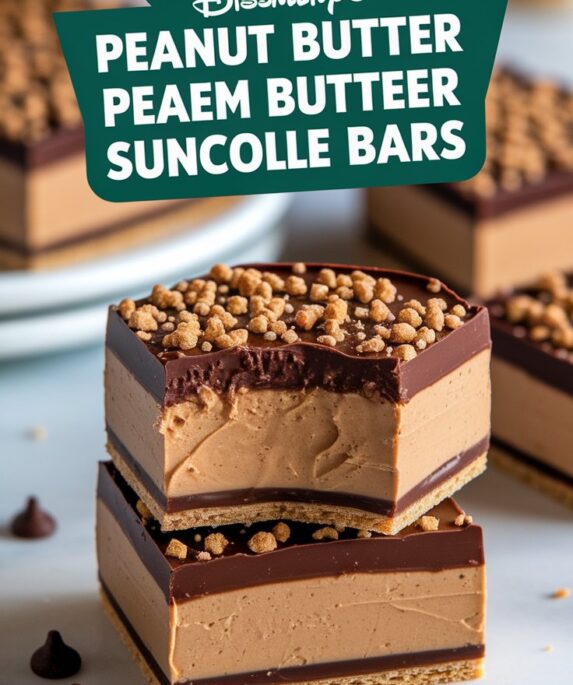 Irresistible Disneyland’s Peanut Butter Sandwich Bars