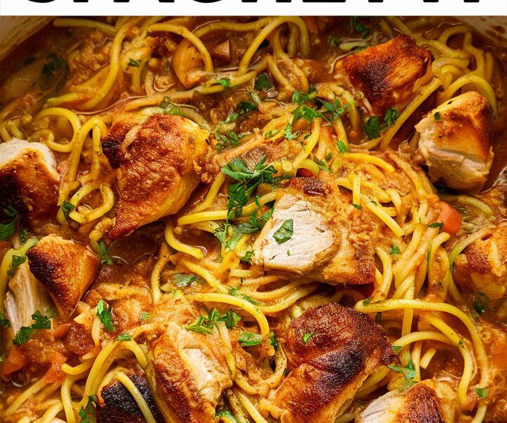 Monterey Chicken Spaghetti