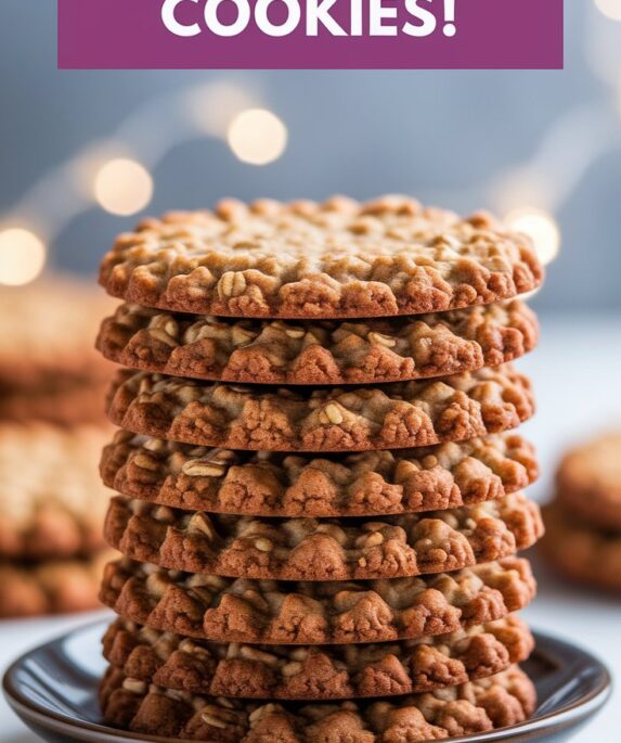 Oatmeal Lace Cookies