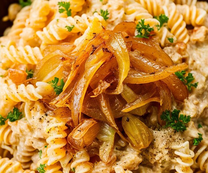 Onion Pasta Salad