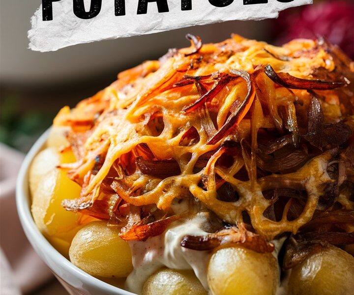 Sour Cream and Onion Party Potatoes